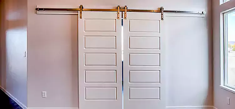 Glass Barn Door with Installation Hardware Kit Cheektowaga